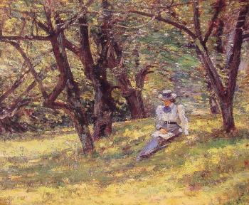Theodore Robinson : In the Orchard